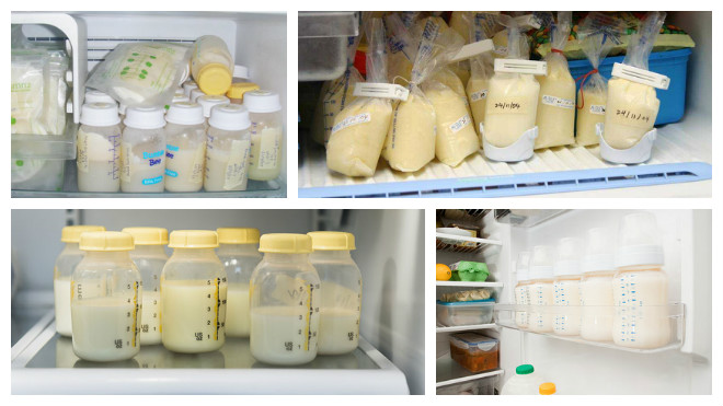 Правила хранения свёрнутого грудного молока